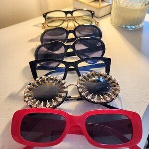 Lot Fun Party Shades Sunglasses Effects Festival Burner Rave Artsy Ethereal